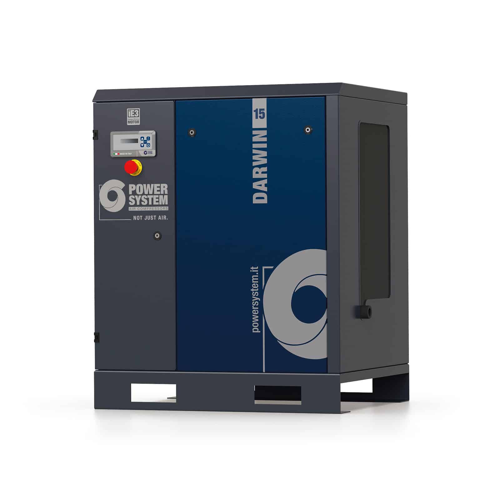 Darwin 15-08 Compressore a vite con trasmissione a cinghia.