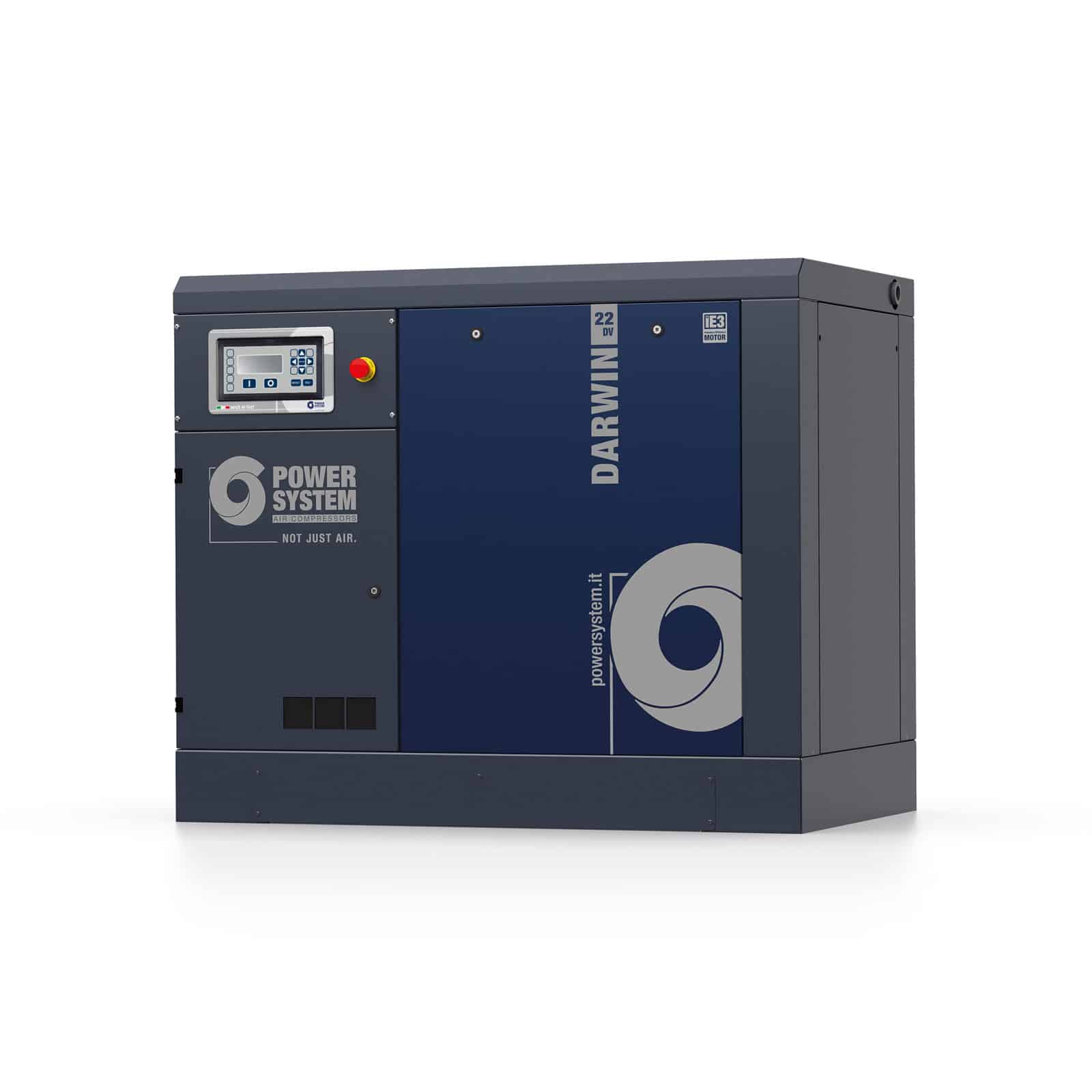 Darwin 22-08 DV Compressore a vite con trasmissione a cinghia, ad elevata efficienza energetica.