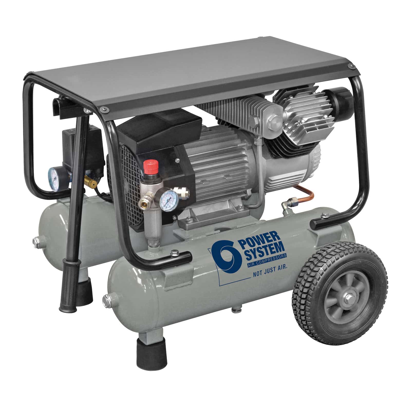 HD65DV/9+9 CT2,5 Compressore coassiale lubrificato con gruppo pompante a