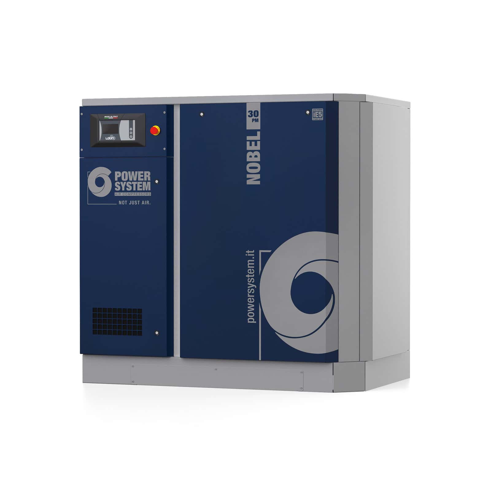 NOBEL 30-10 PM Compressore a vite con trasmissione diretta e motore a magneti permanenti con inverter.