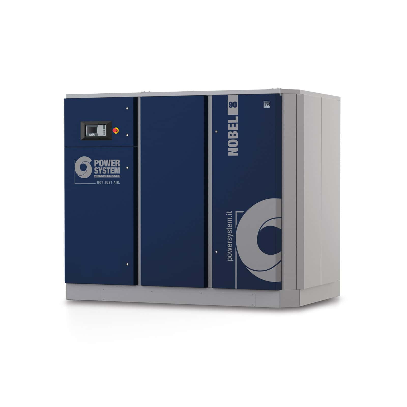 NOBEL 90-13 Screw compressor with direct drive transmission.