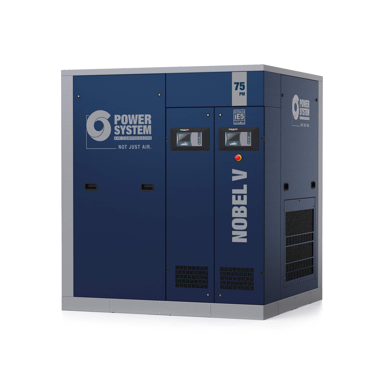 NOBEL V 75-10 PM Direct driven screw compressor with 