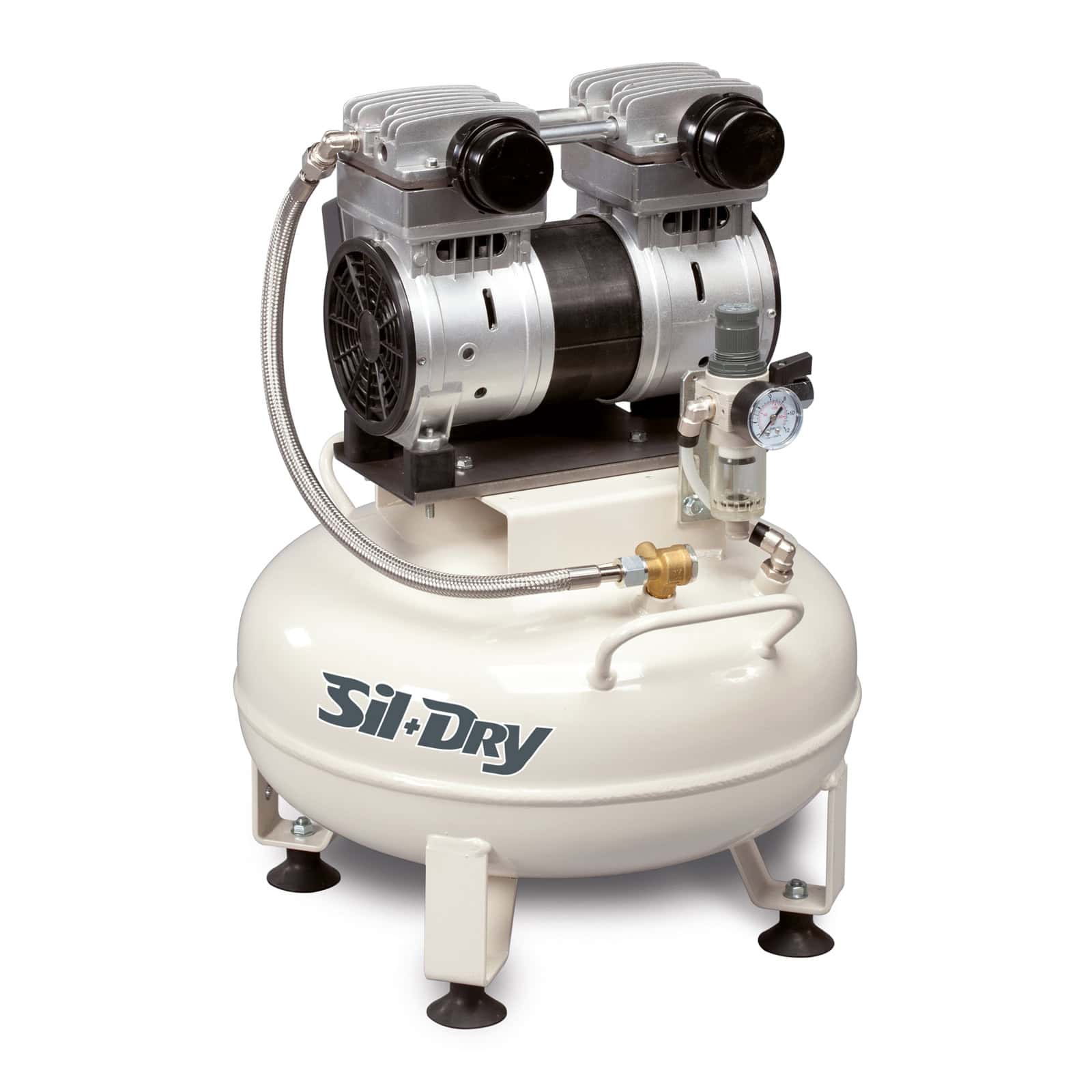 OF 750-24V-1M Compressore oilless MedicAir, adatto a piccoli laboratori
  dentistici ed odontotecnici.