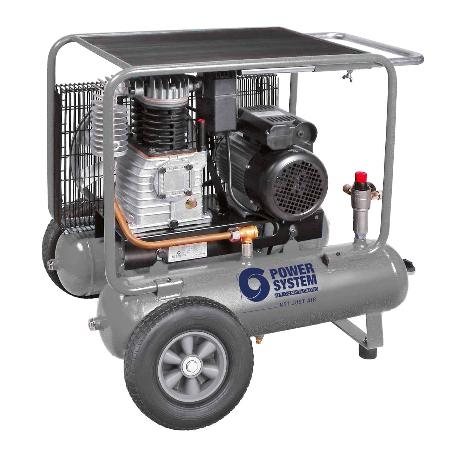 PS17/17+17 CT3 Professional Twin Tank series compressor, convenient for outdoor work.