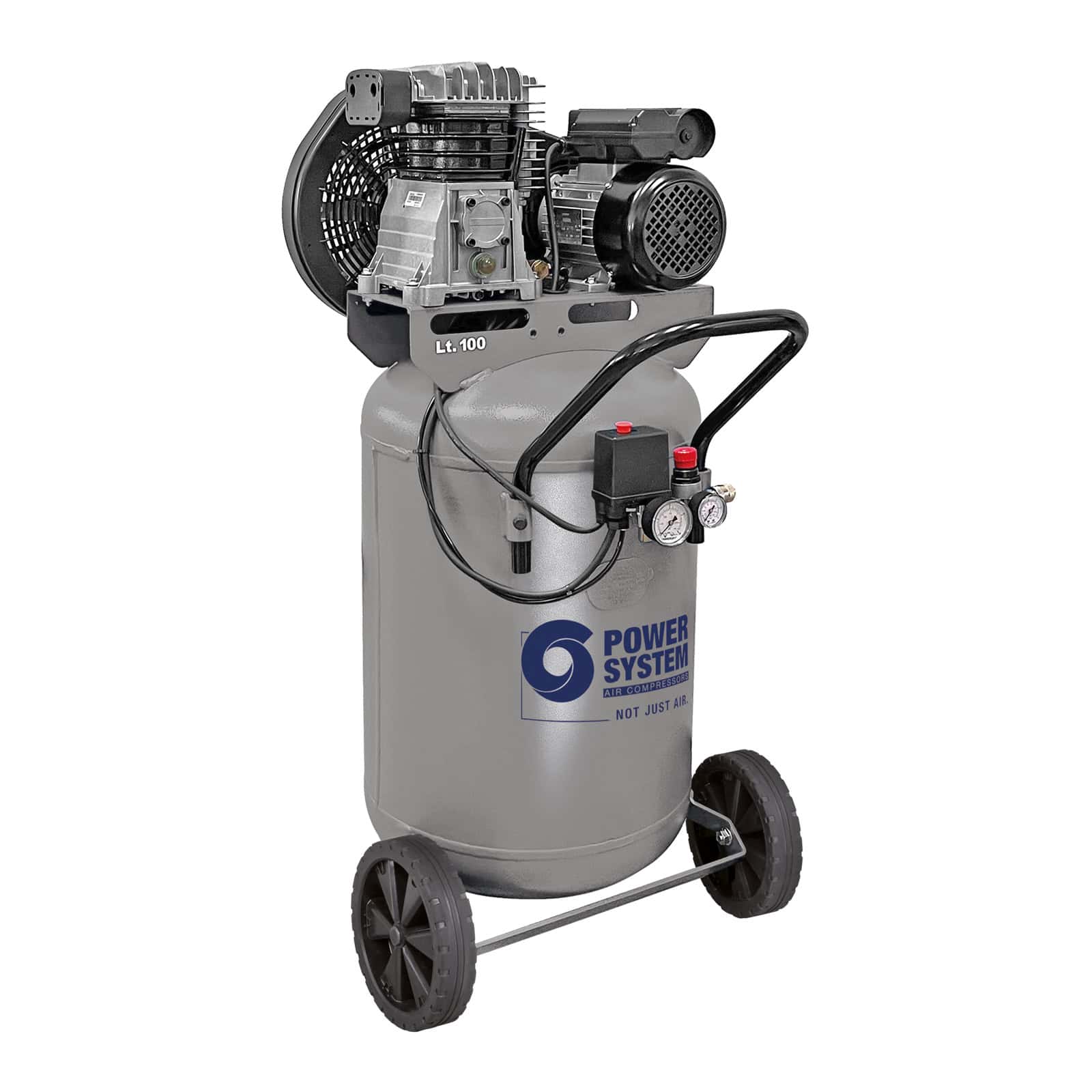 PS2800B/100 CMV3 Compressore verticale a cinghia monostadio, la stessa riserva d'aria in metà spazio.