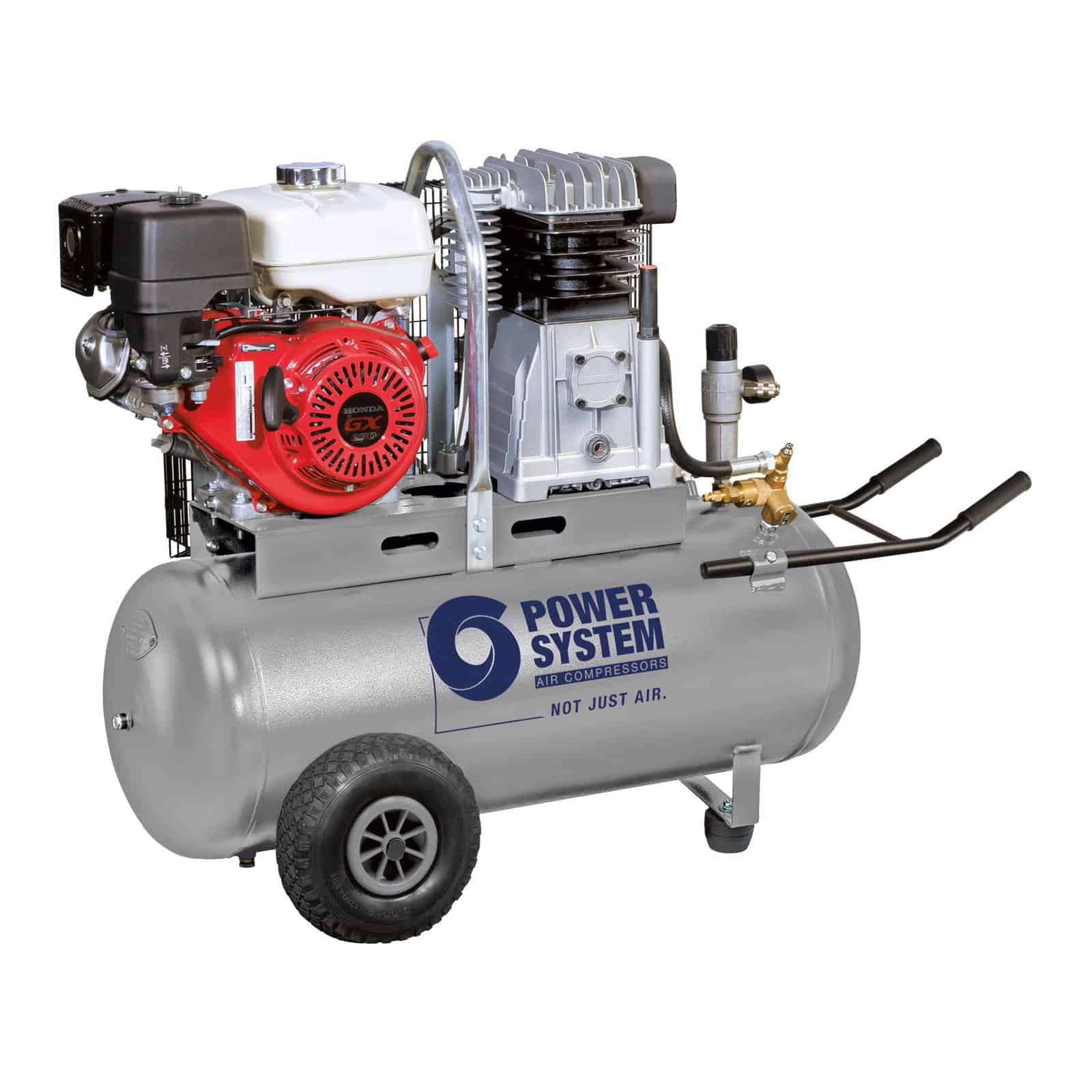 PS3800B/100 9S Honda Motocompressore professionale a benzina con motore Honda, per ambienti di lavoro senza elettricità.