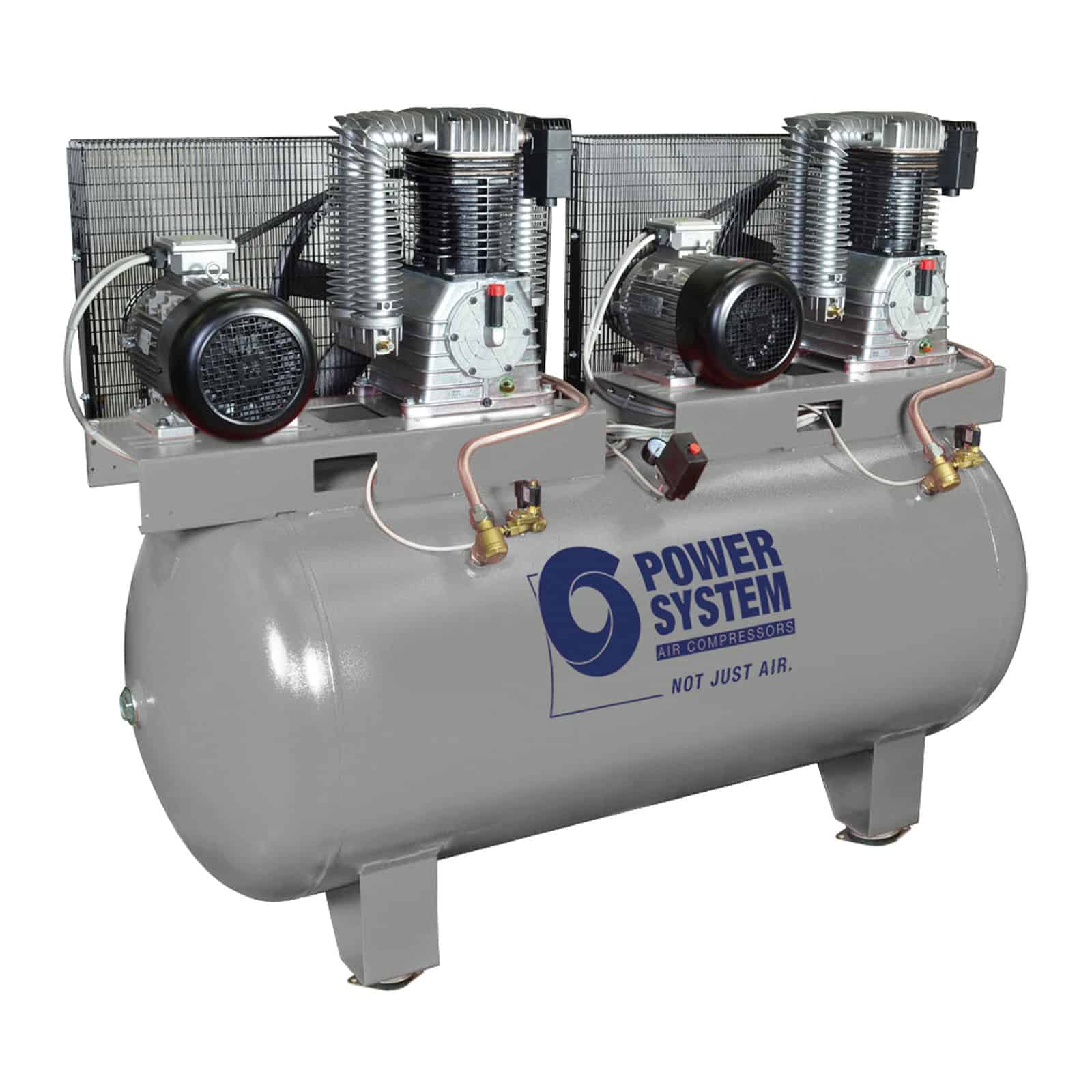 PS60/900TD FT15+15 SD Two-stage belt driven tandem compressor that guarantees very high performance.