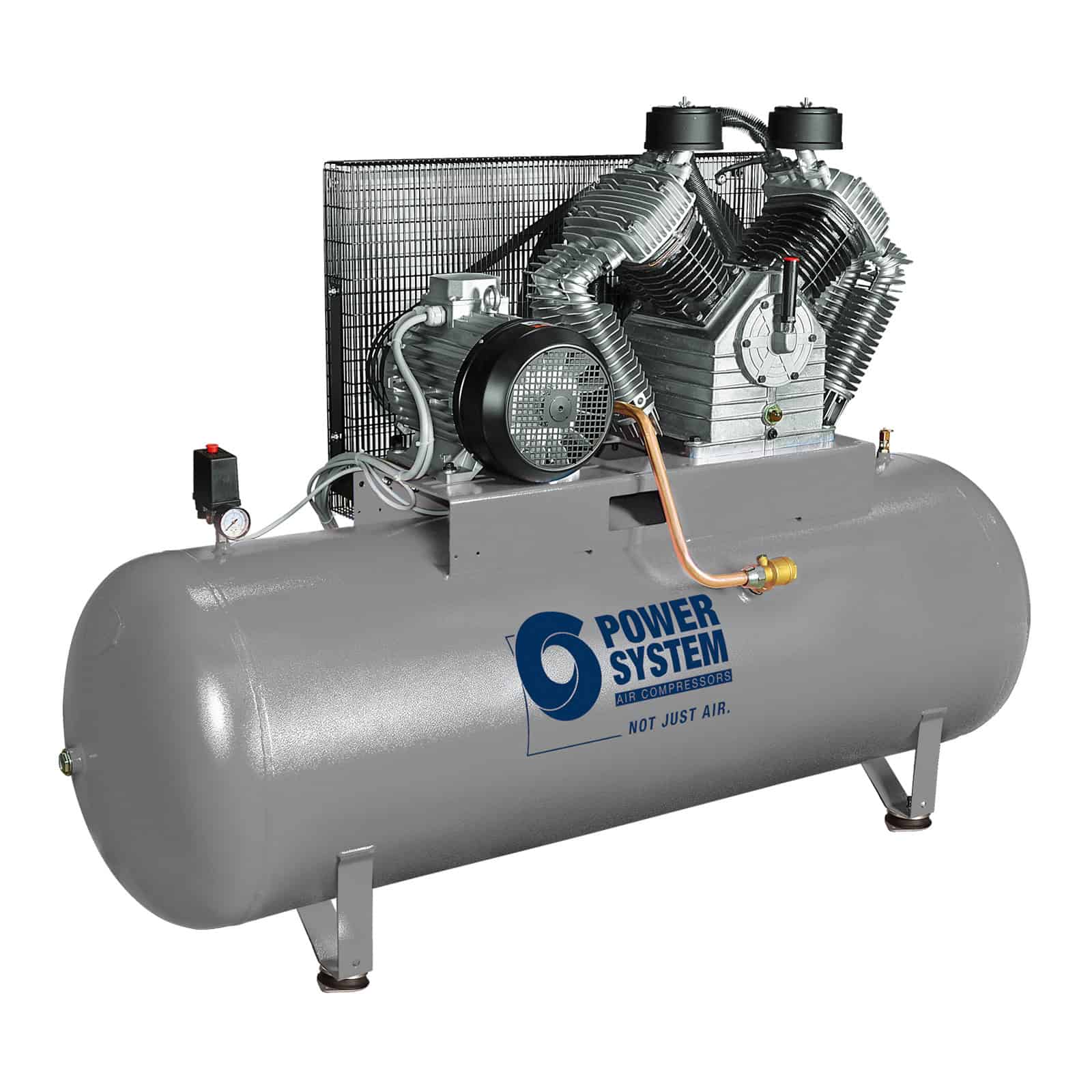 PS60/500 FT15 SD Professional two-stage V-belt driven compressor suitable for intensive use.
