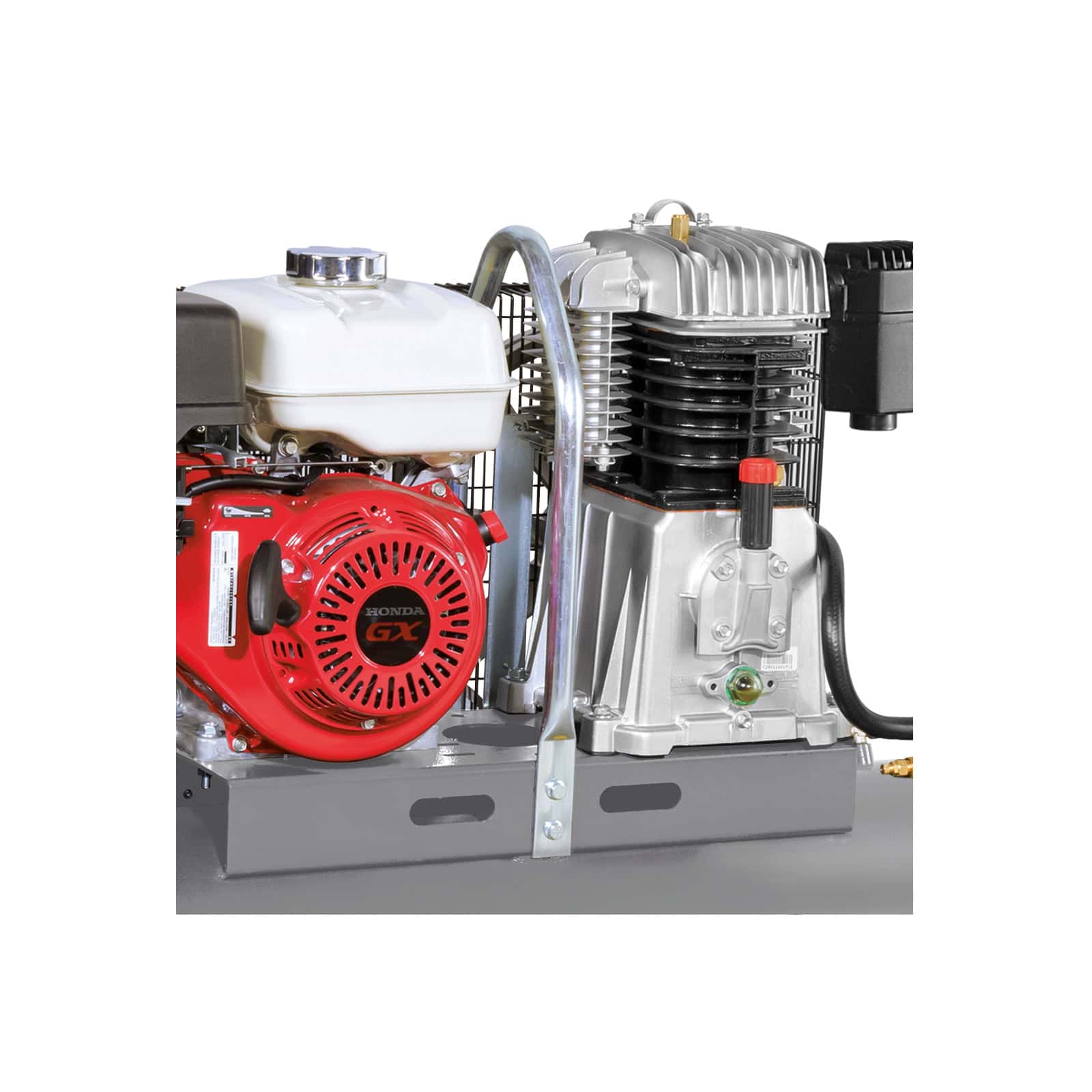 PS7/200 F9S Honda Motocompressore professionale a benzina con motore Honda, per ambienti di lavoro senza elettricità. dettaglio