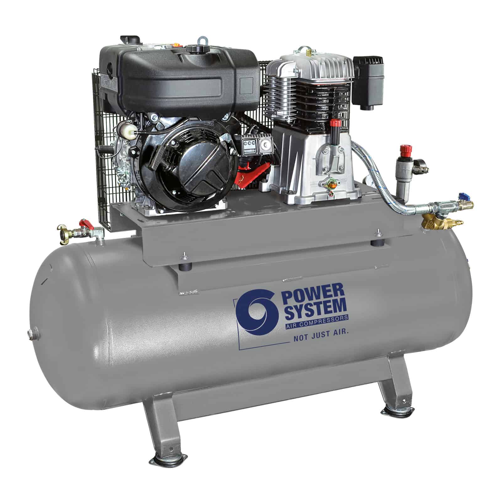 PS7/270 F10 Diesel Motocompressore professionale diesel, per ambienti di lavoro senza elettricità.