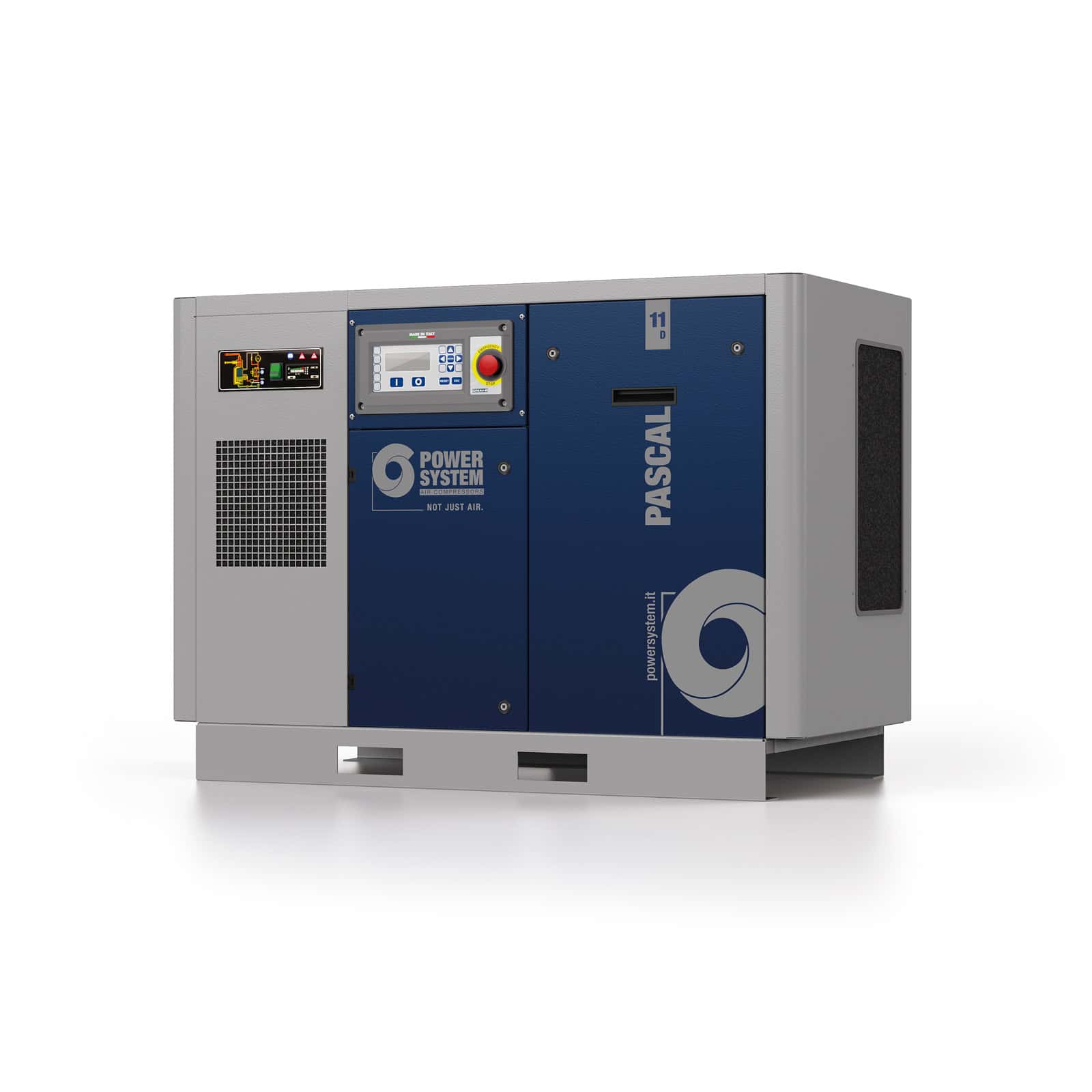 PASCAL 11-08 D Compressore a vite con trasmissione a cinghia ed essiccatore