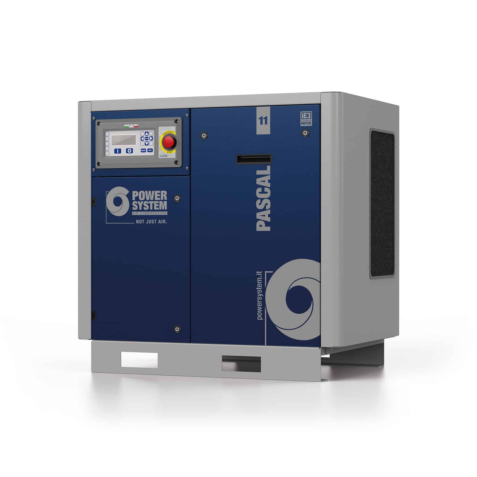 PASCAL 11-13 Compressore a vite con trasmissione a cinghia.