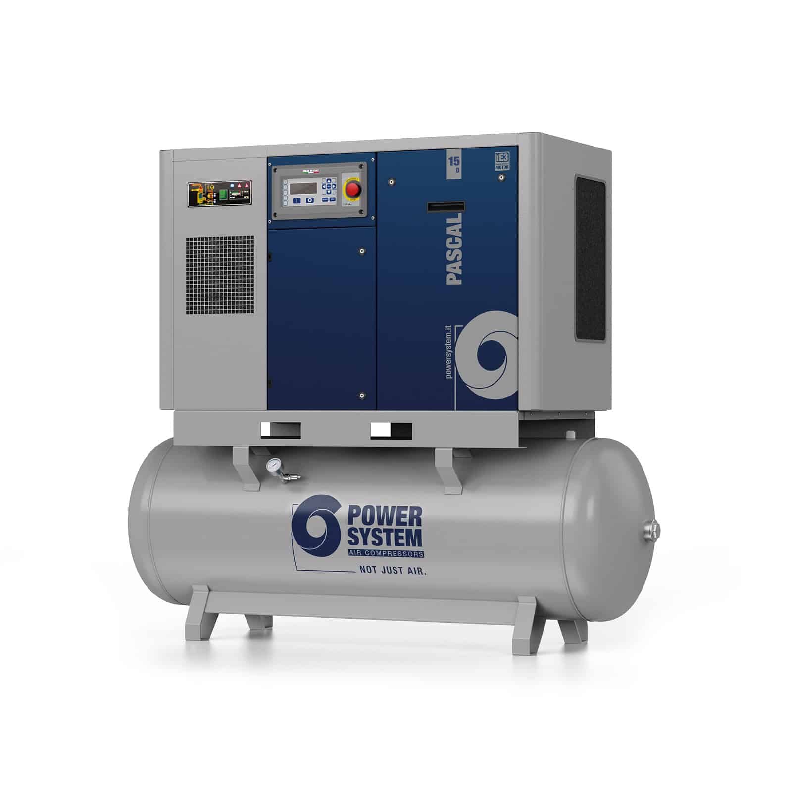 PASCAL 15-08-500 D Compressore a vite con trasmissione a cinghia.