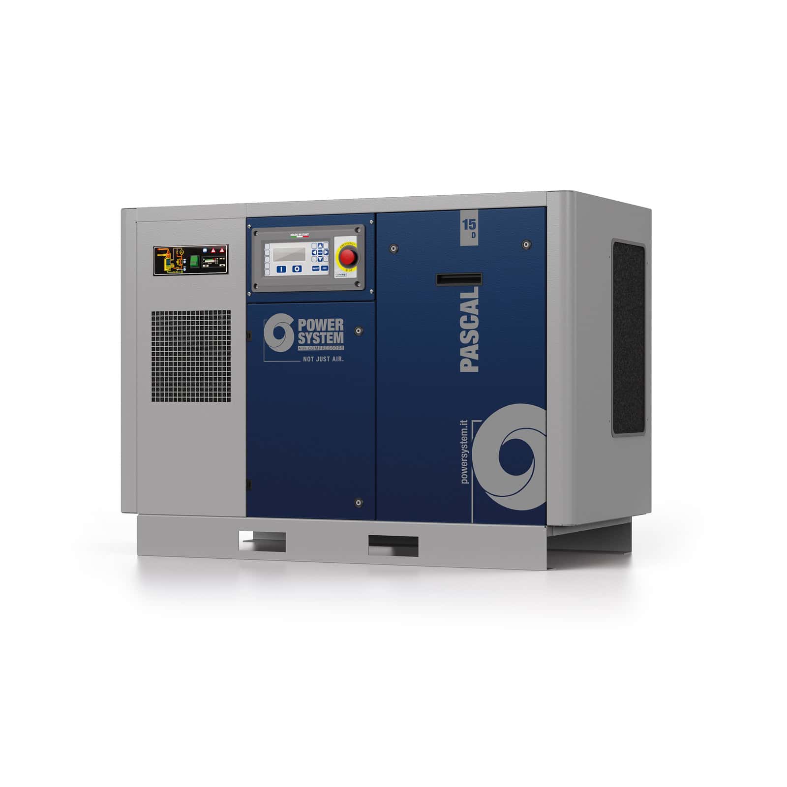 PASCAL 15-10 D Compressore a vite con trasmissione a cinghia.