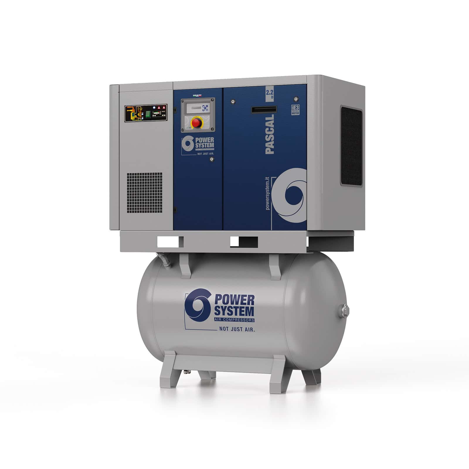 PASCAL 2.2-10-270 D Compressore a vite con trasmissione a cinghia.