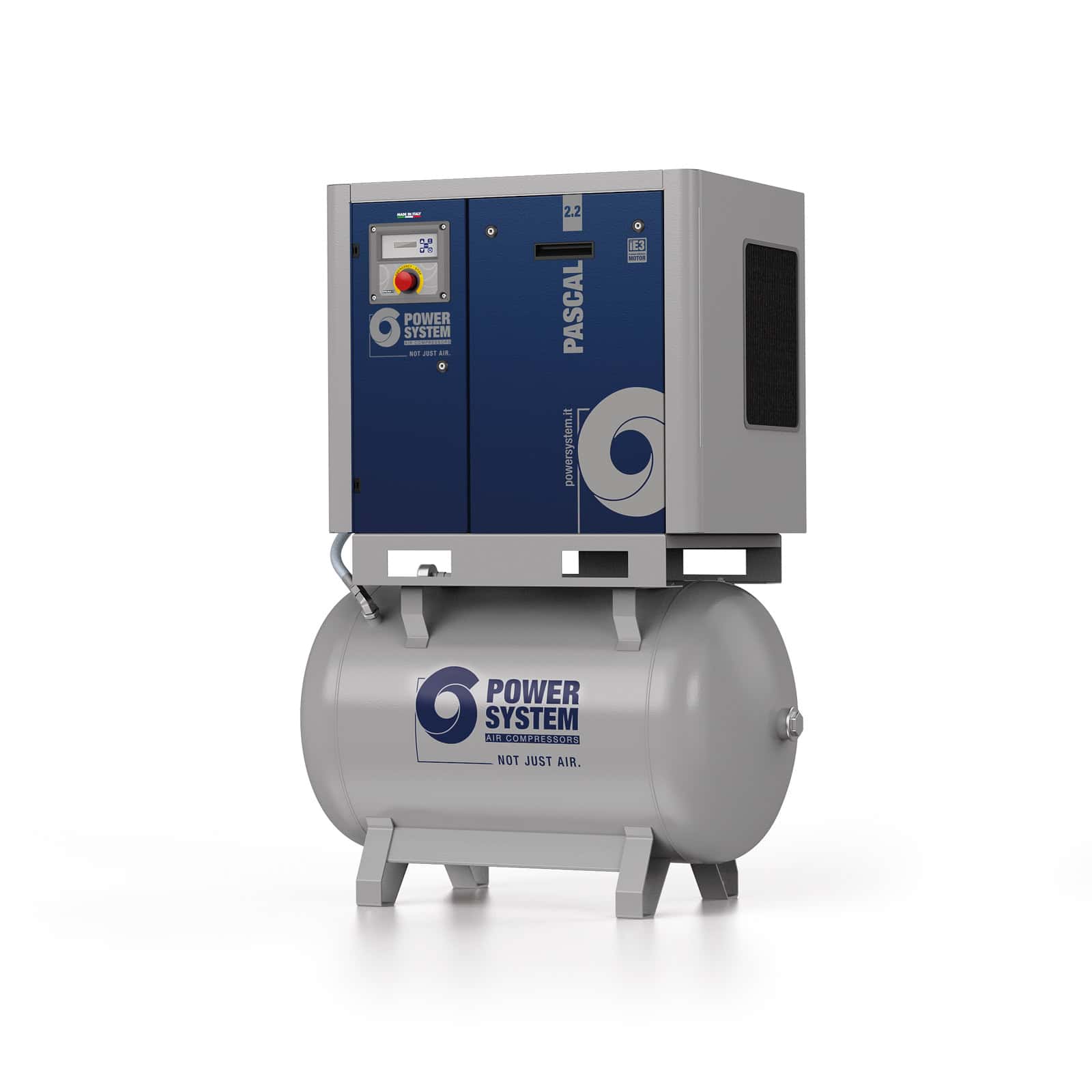 PASCAL 2.2-08-270 Compressore a vite con trasmissione a cinghia.