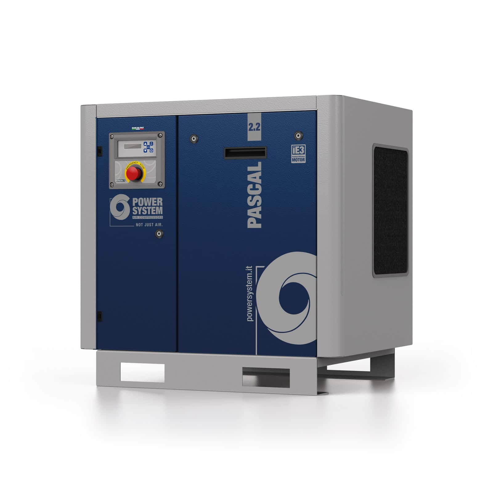 PASCAL 2.2-10 Compressore a vite con trasmissione a cinghia.