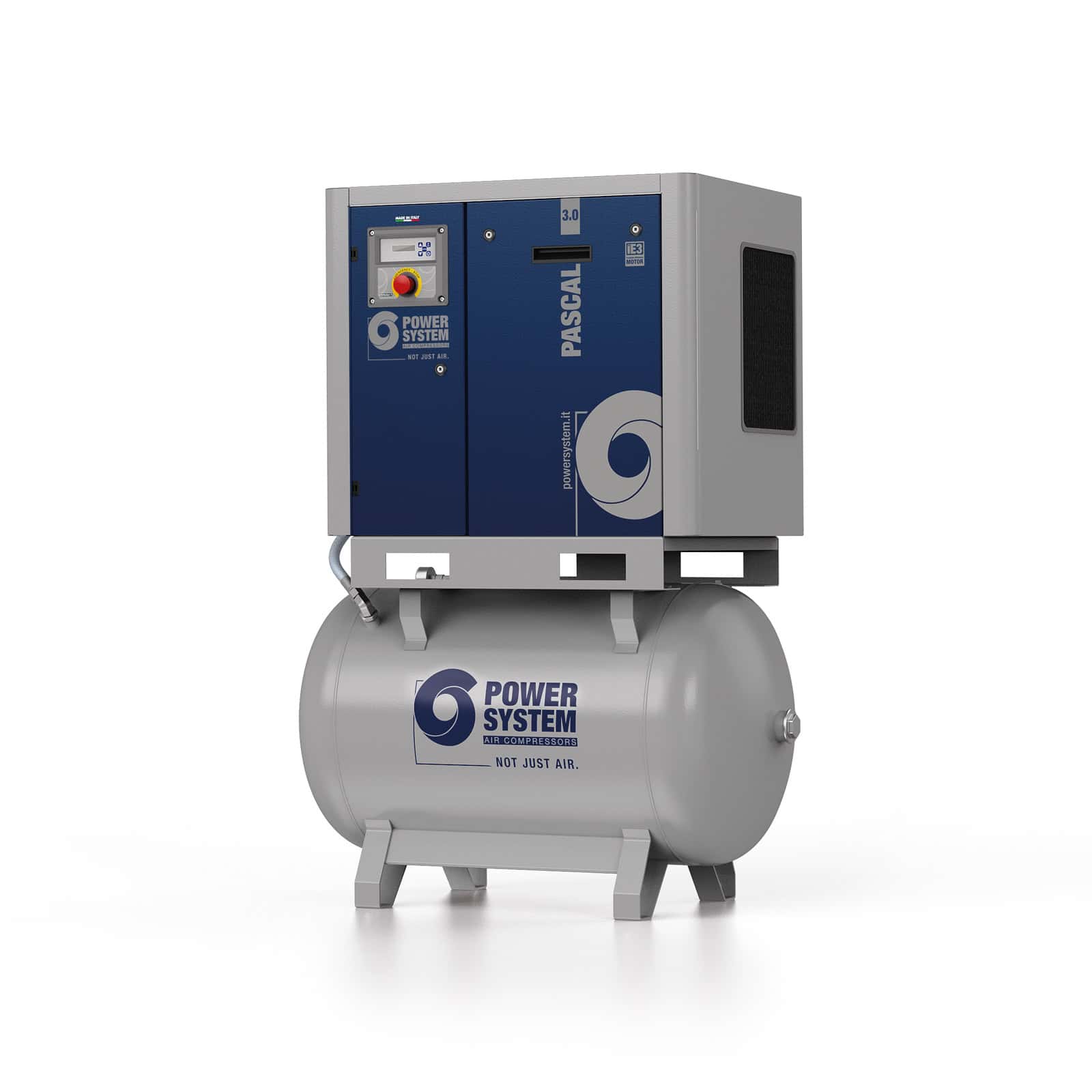 PASCAL 3.0-10-270 Compressore a vite con trasmissione a cinghia.