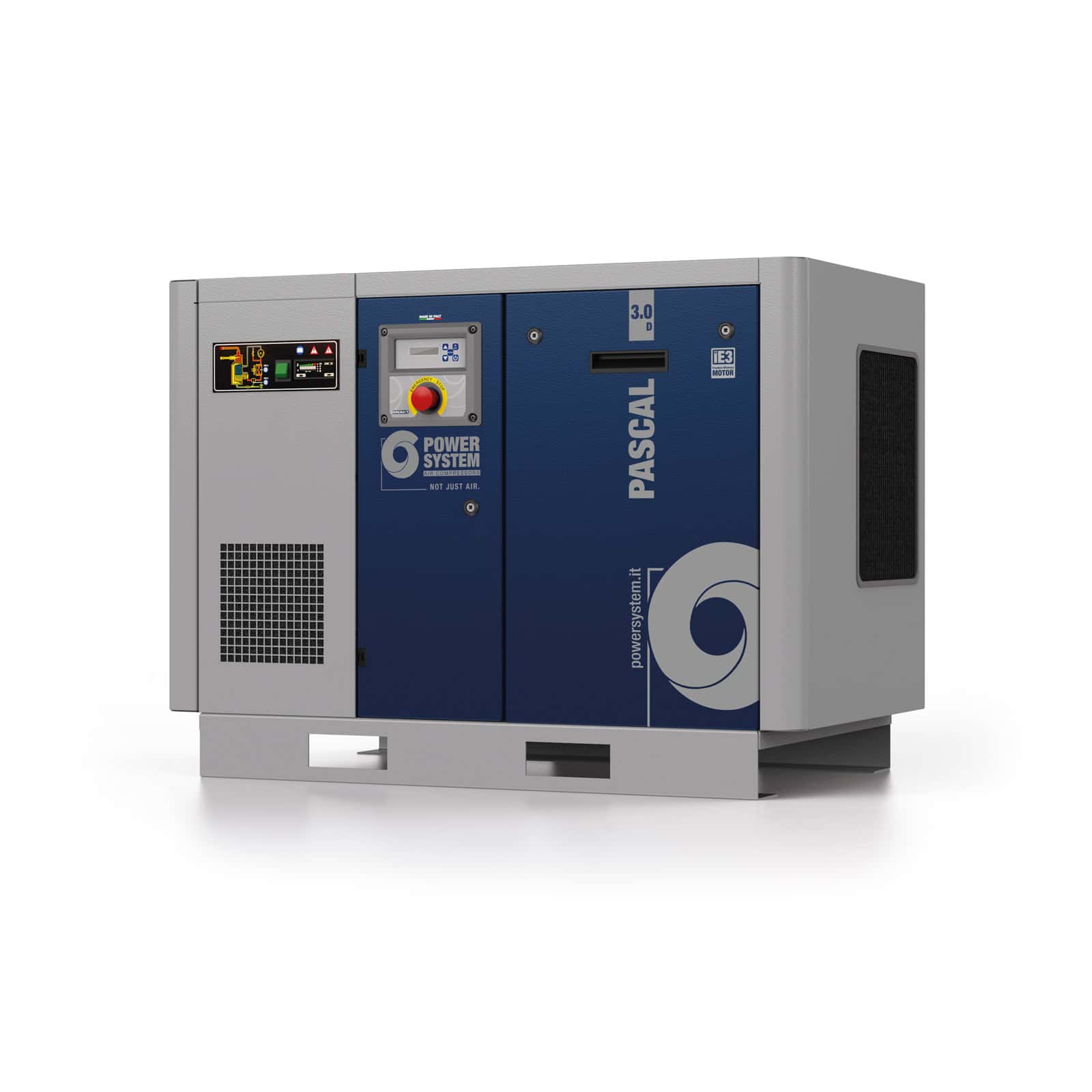 PASCAL 3.0-10 D Compressore a vite con trasmissione a cinghia ed essiccatore