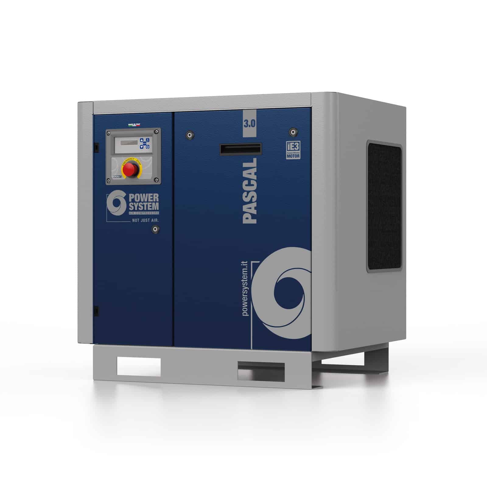 PASCAL 3.0-10 Compressore a vite con trasmissione a cinghia.