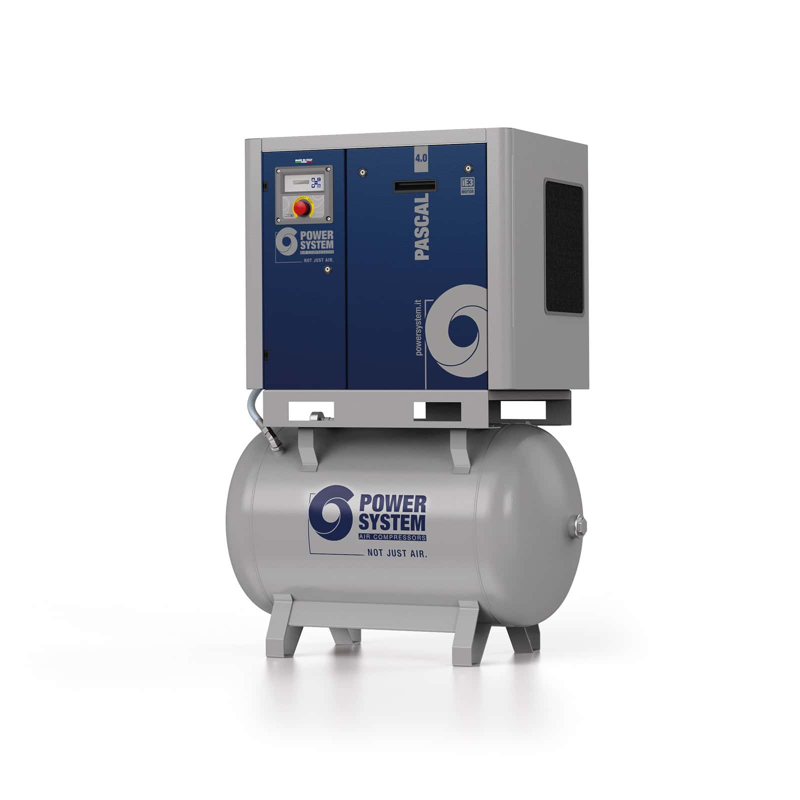 PASCAL 4.0-10-270 Screw compressor with belt transmission.