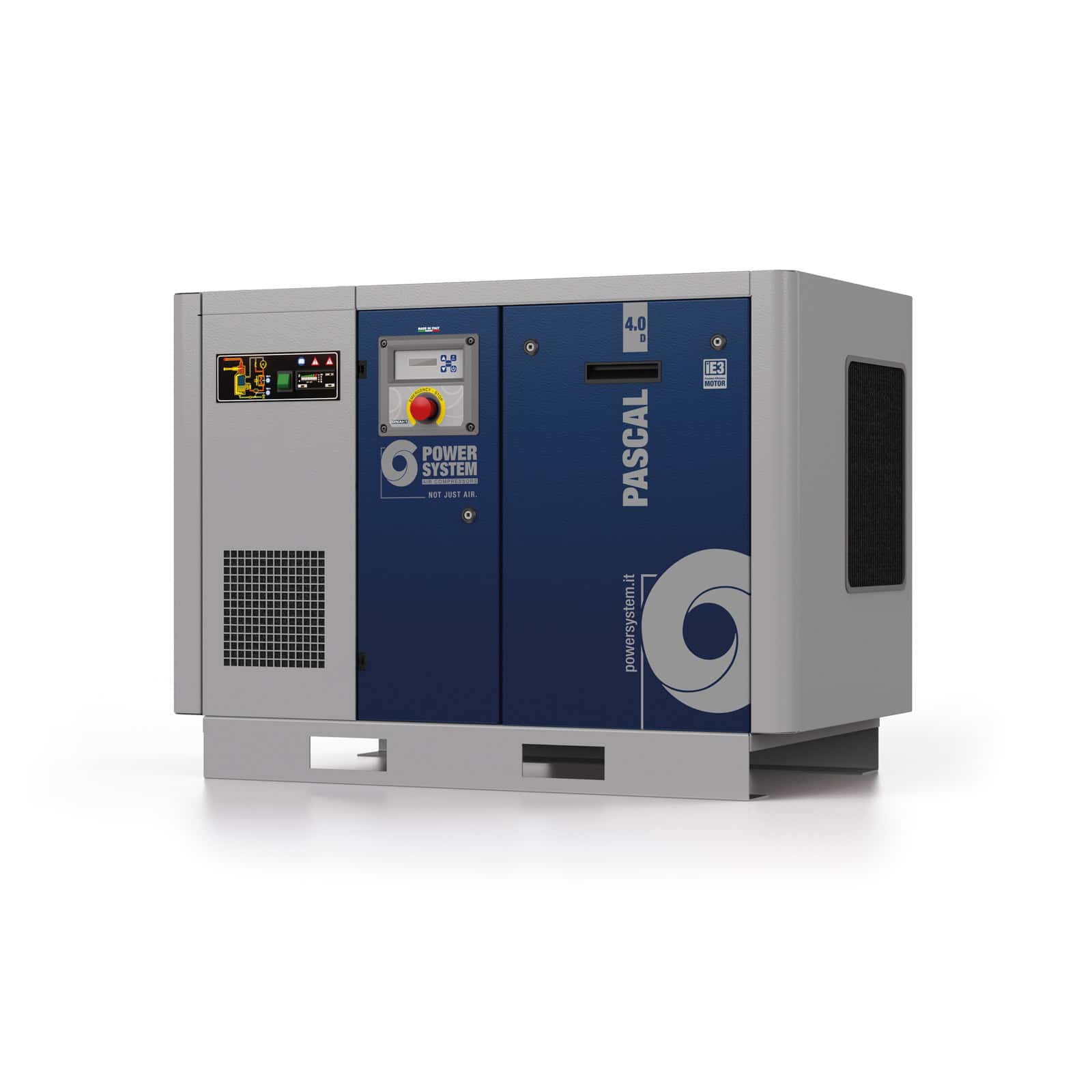 PASCAL 4.0-08 D Compressore a vite con trasmissione a cinghia ed essiccatore