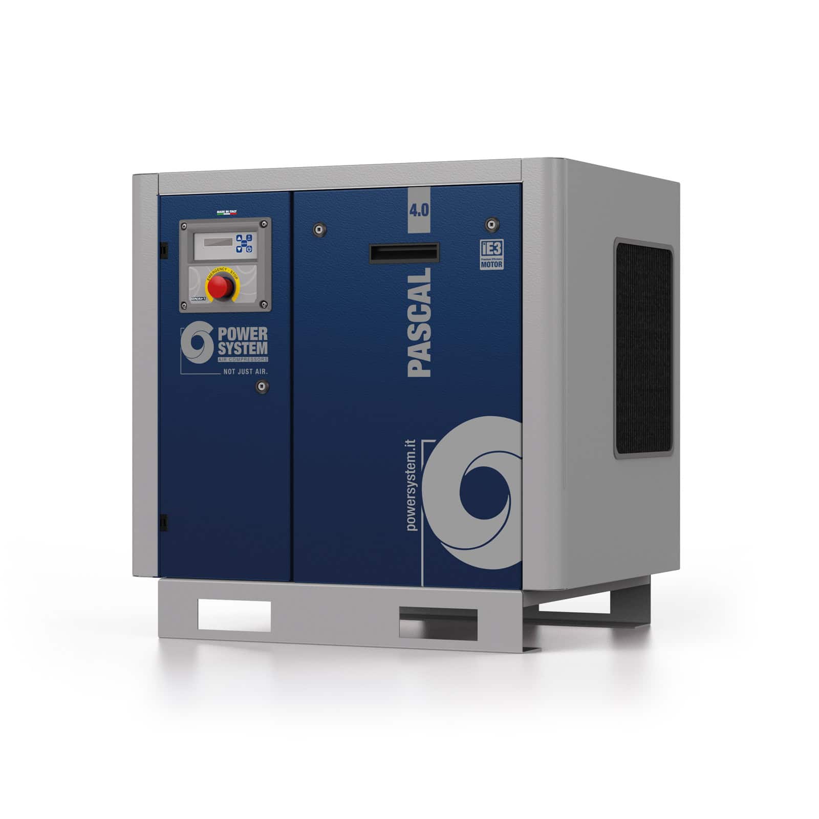 PASCAL 4.0-13 Screw compressor with belt transmission.