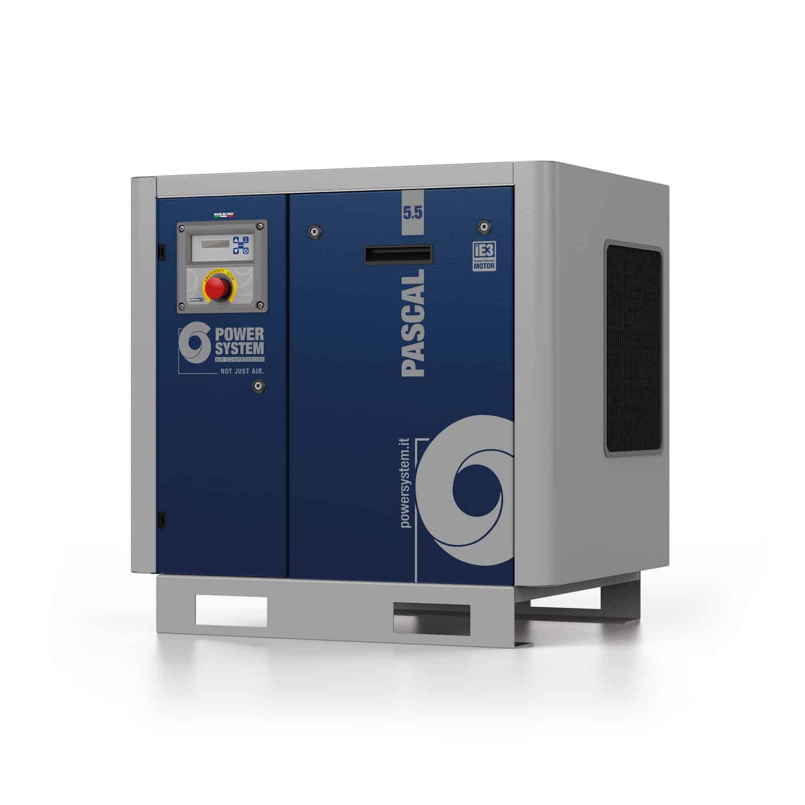 PASCAL 5.5-13 Compressore a vite con trasmissione a cinghia.