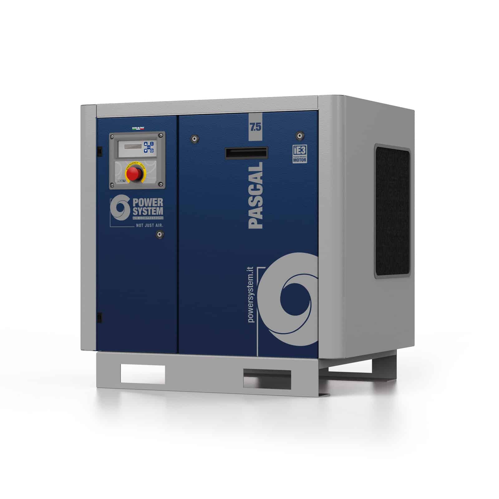 PASCAL 7.5-08 Compressore a vite con trasmissione a cinghia.